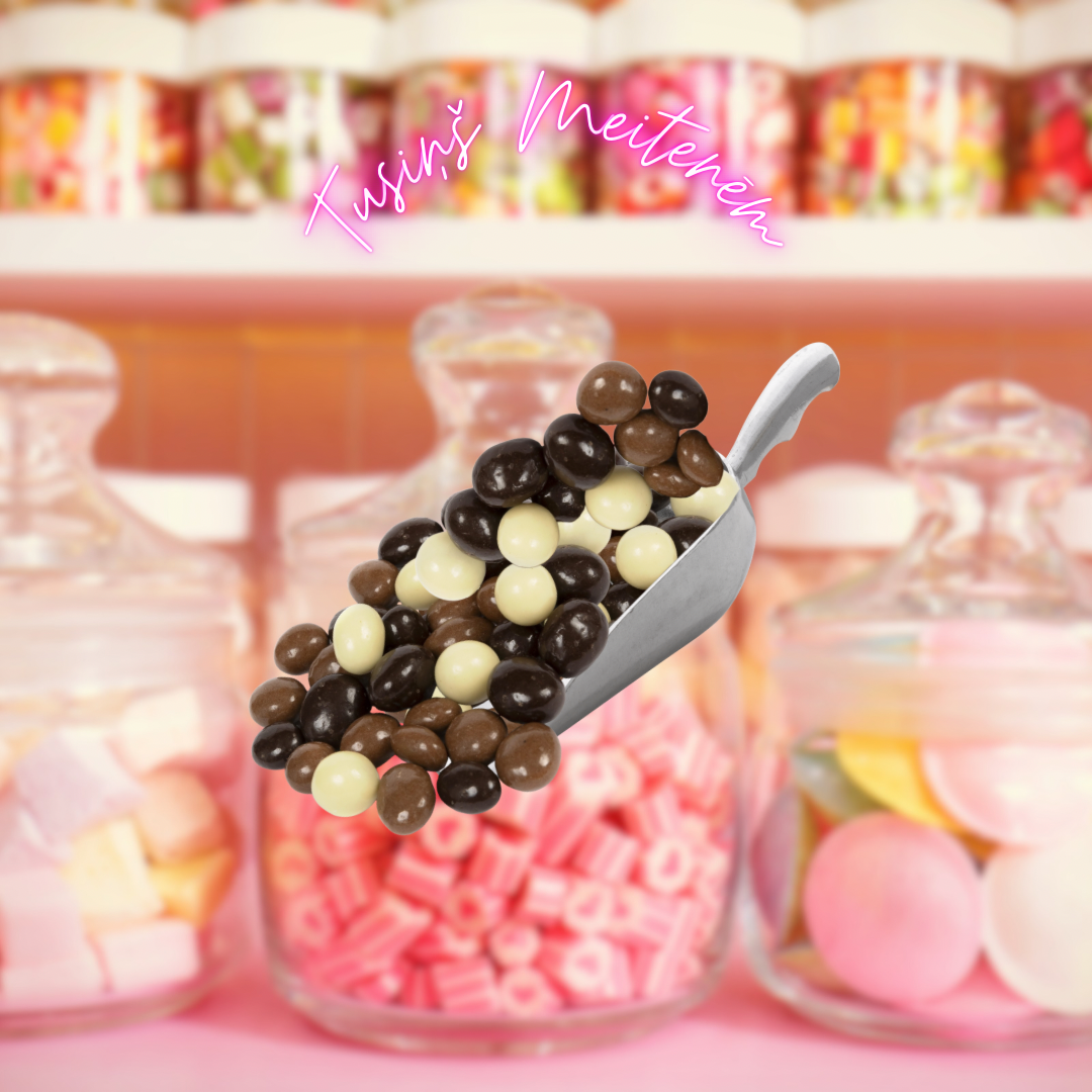 800g Mixed Chocolate Covered Nut Jar