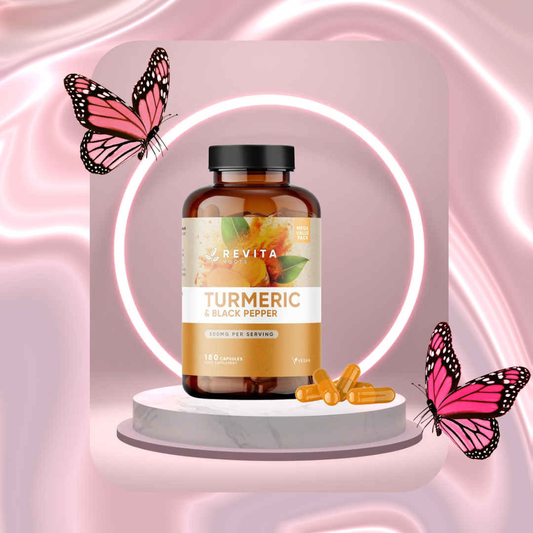 Kurkuma un melnie pipari - 180 kapsulas