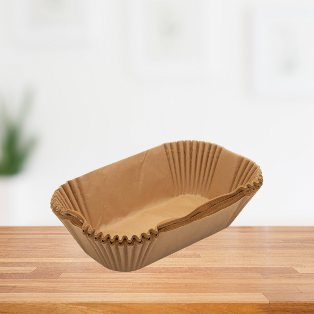 Rectangle Air Fryer Liners - 100 Pack