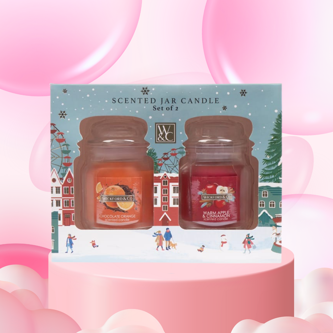 Wickford & Co Scented Jar Candles - Set of 2