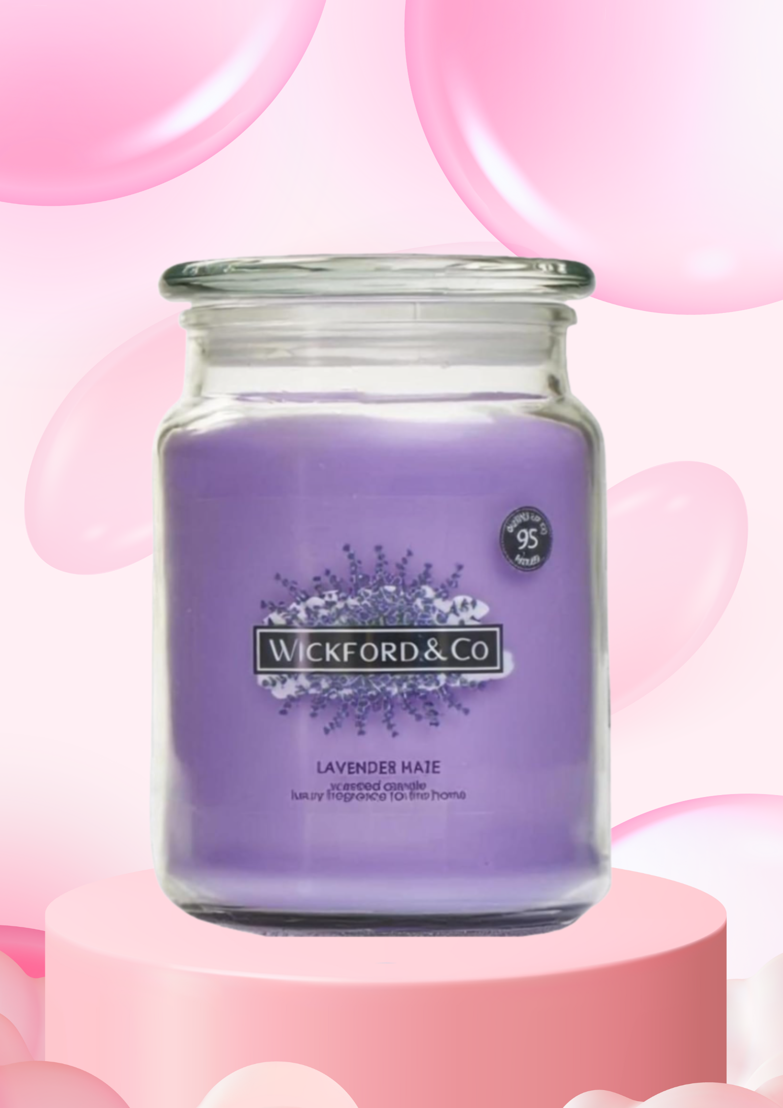Wickford & Co Scented Candle Jar 510g