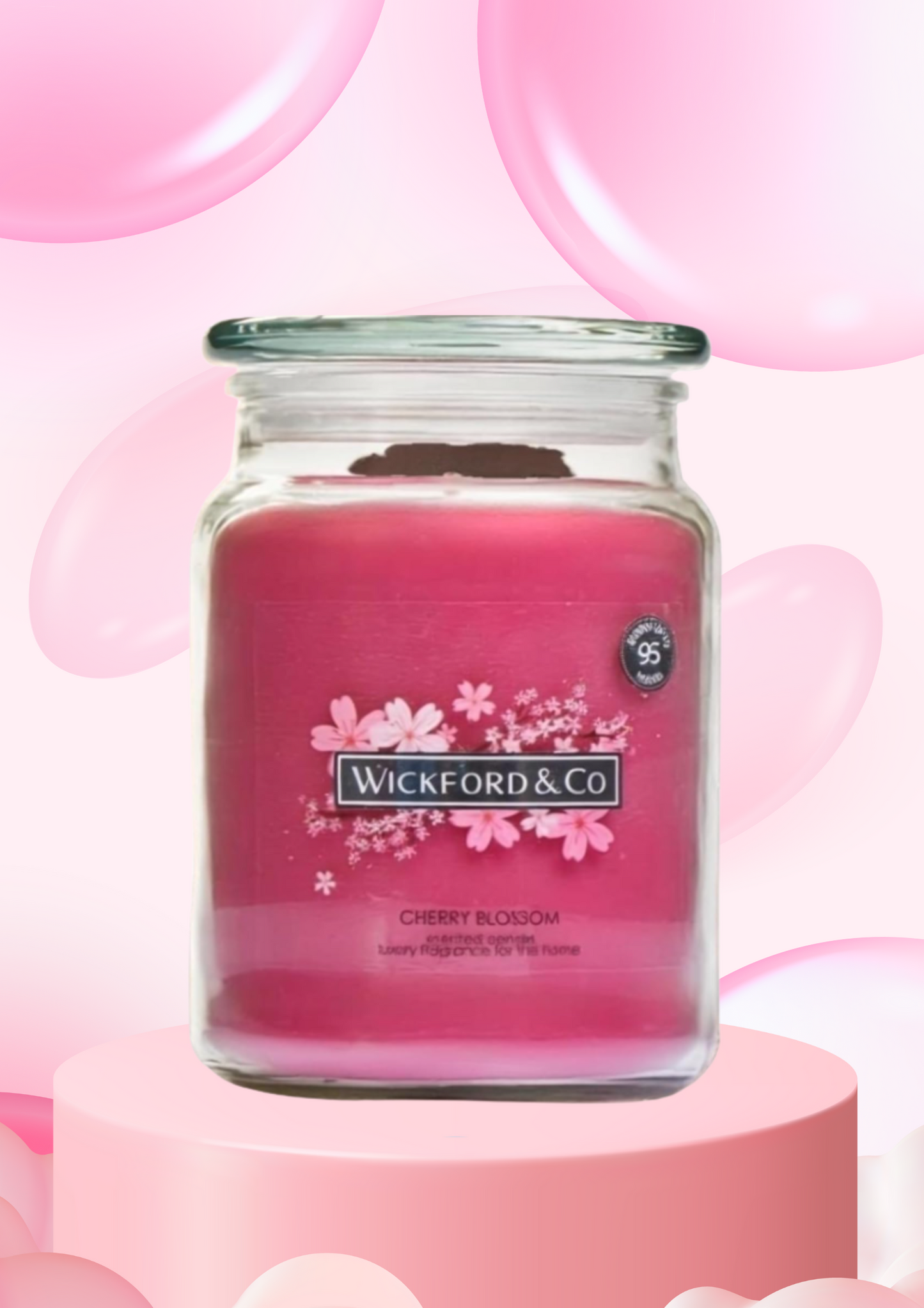 Wickford & Co Scented Candle Jar 510g
