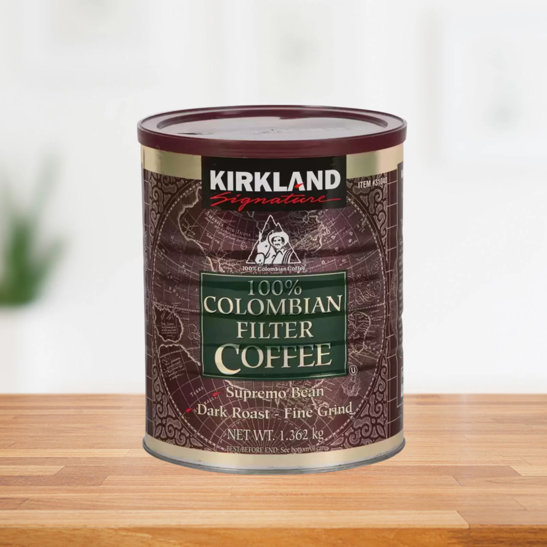 100% Colombian Ground Filter Coffee, 1.362kg