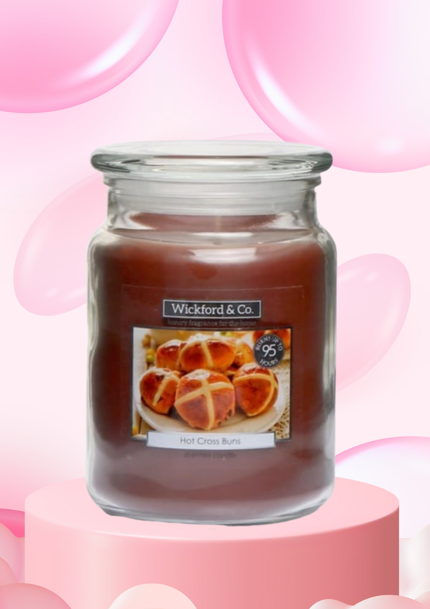 Wickford & Co Scented Candle Jar 510g