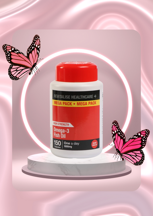 Omega 3 Fish Oil 1000mg Capsules 150s