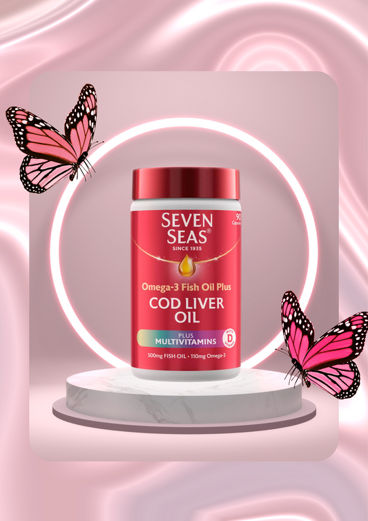 Cod Liver Oil Plus Multivitamins - 90 Capsules