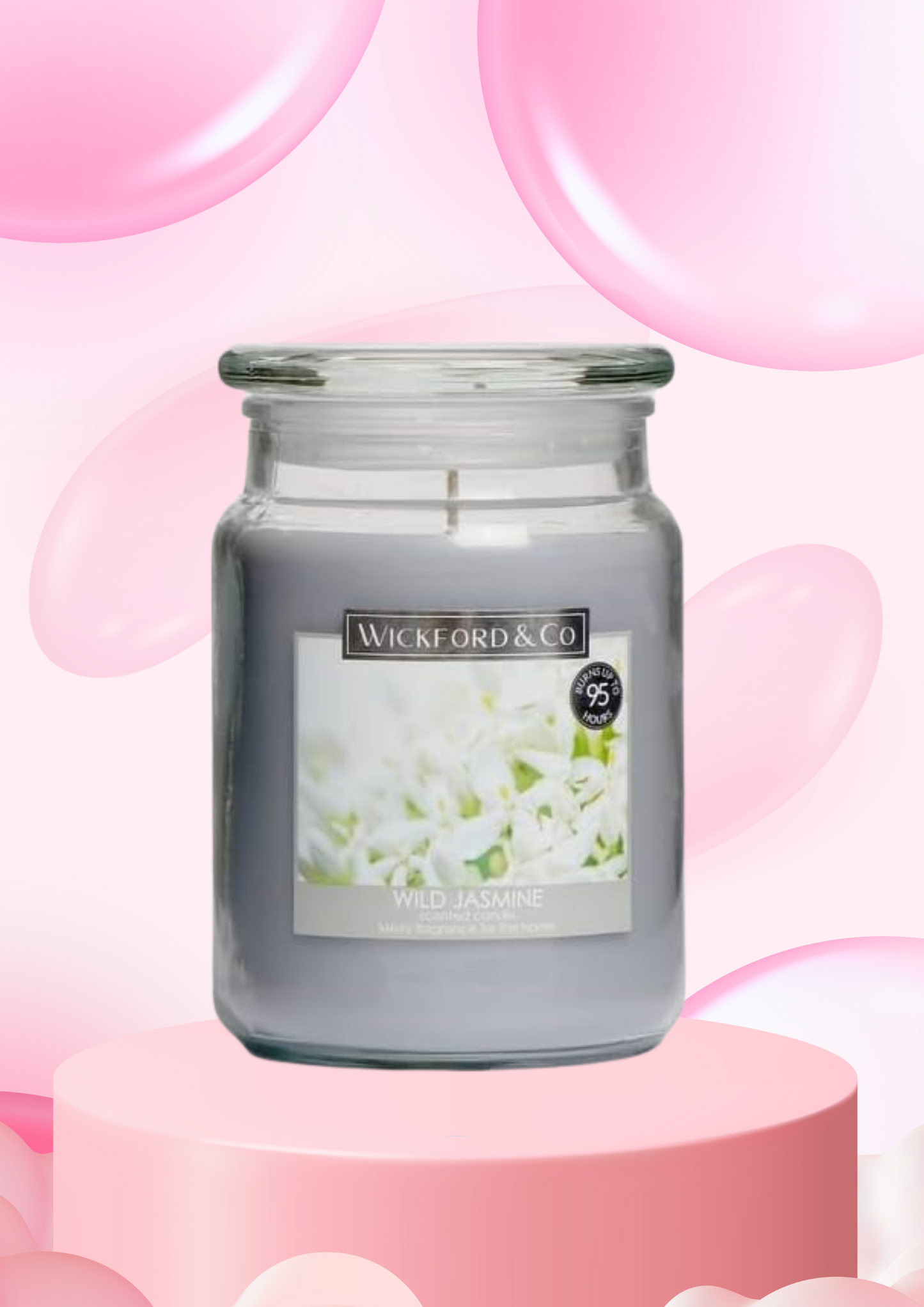Wickford & Co Scented Candle Jar 510g