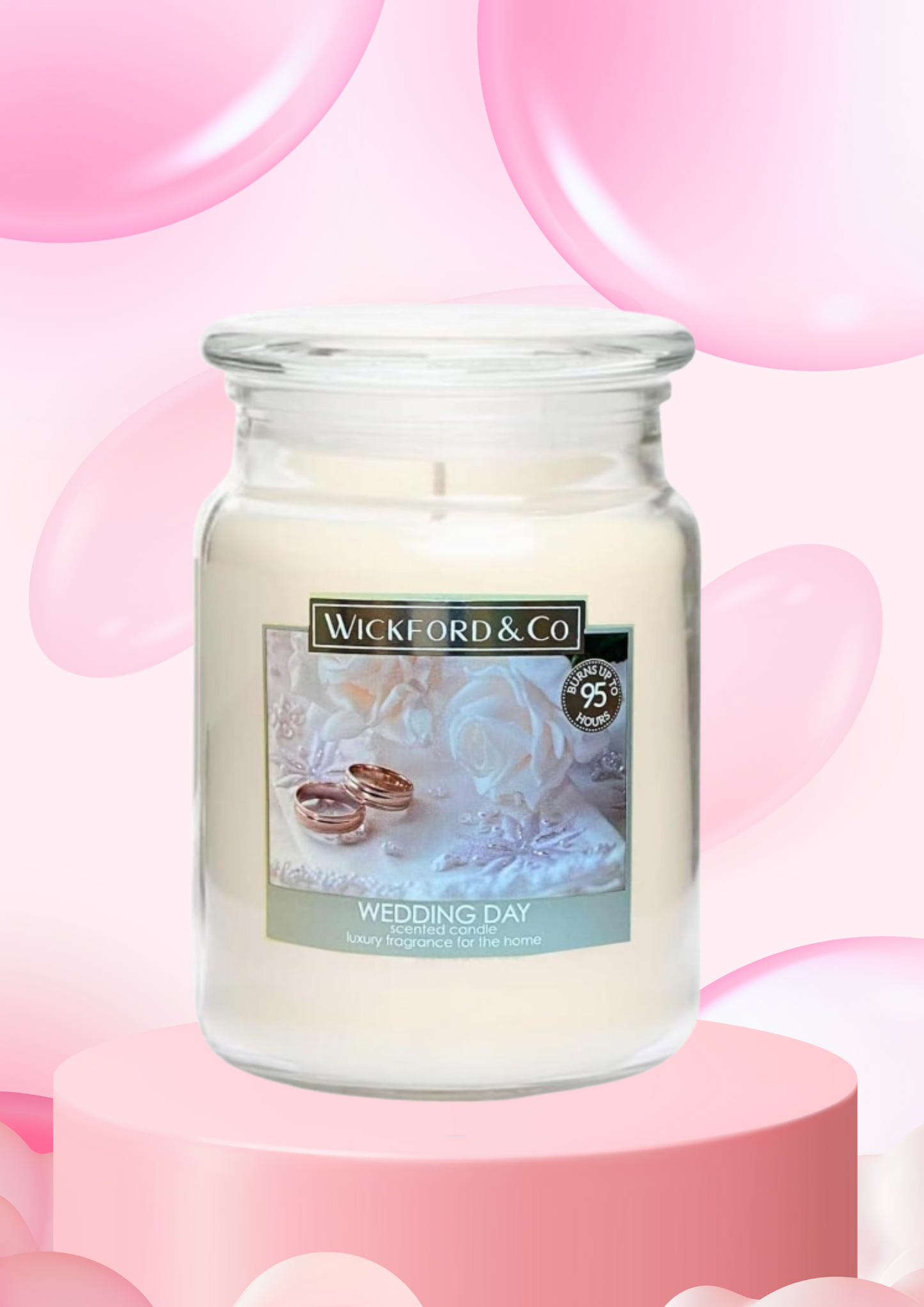 Wickford & Co Scented Candle Jar 510g