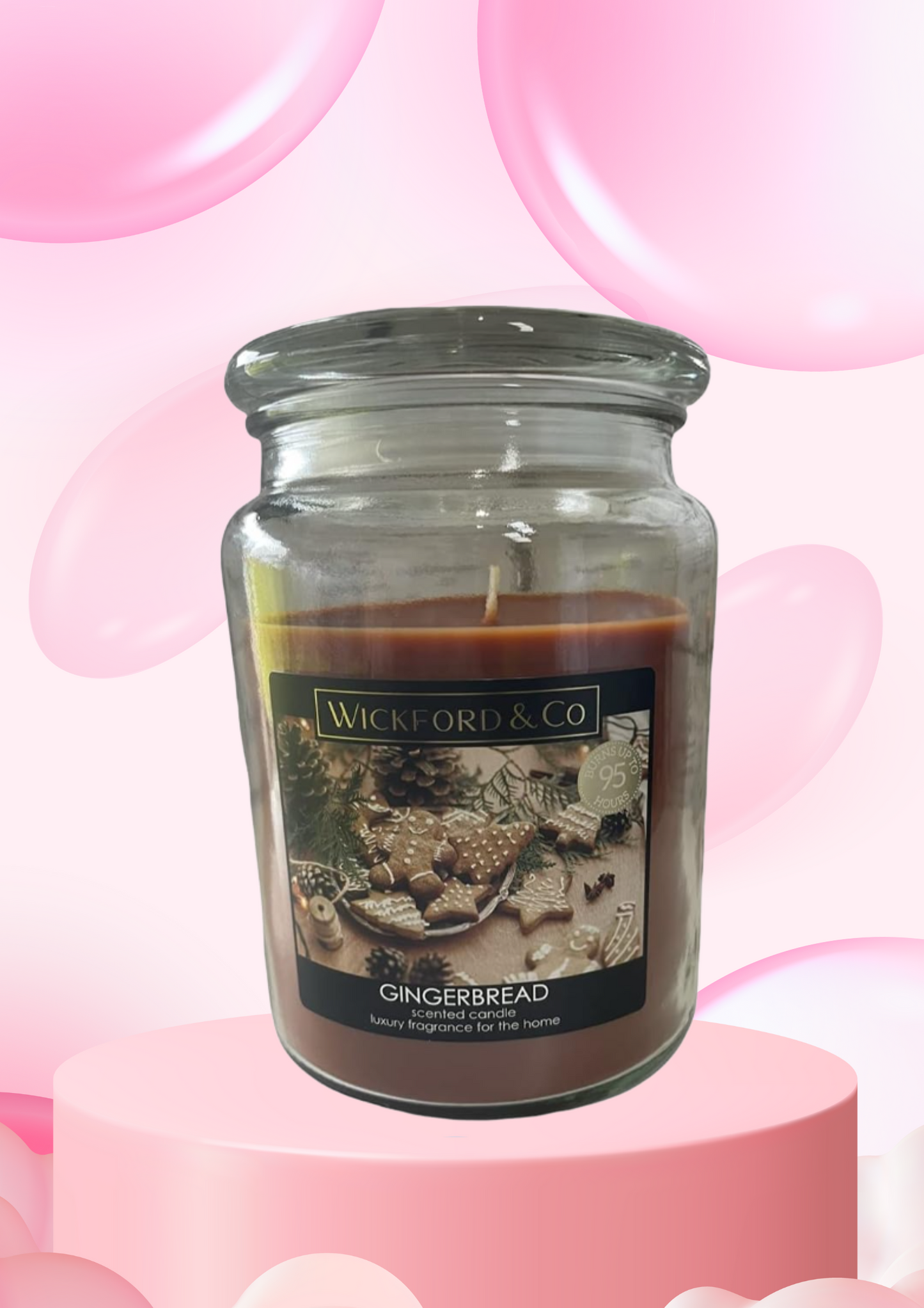 Wickford & Co Scented Candle Jar 510g