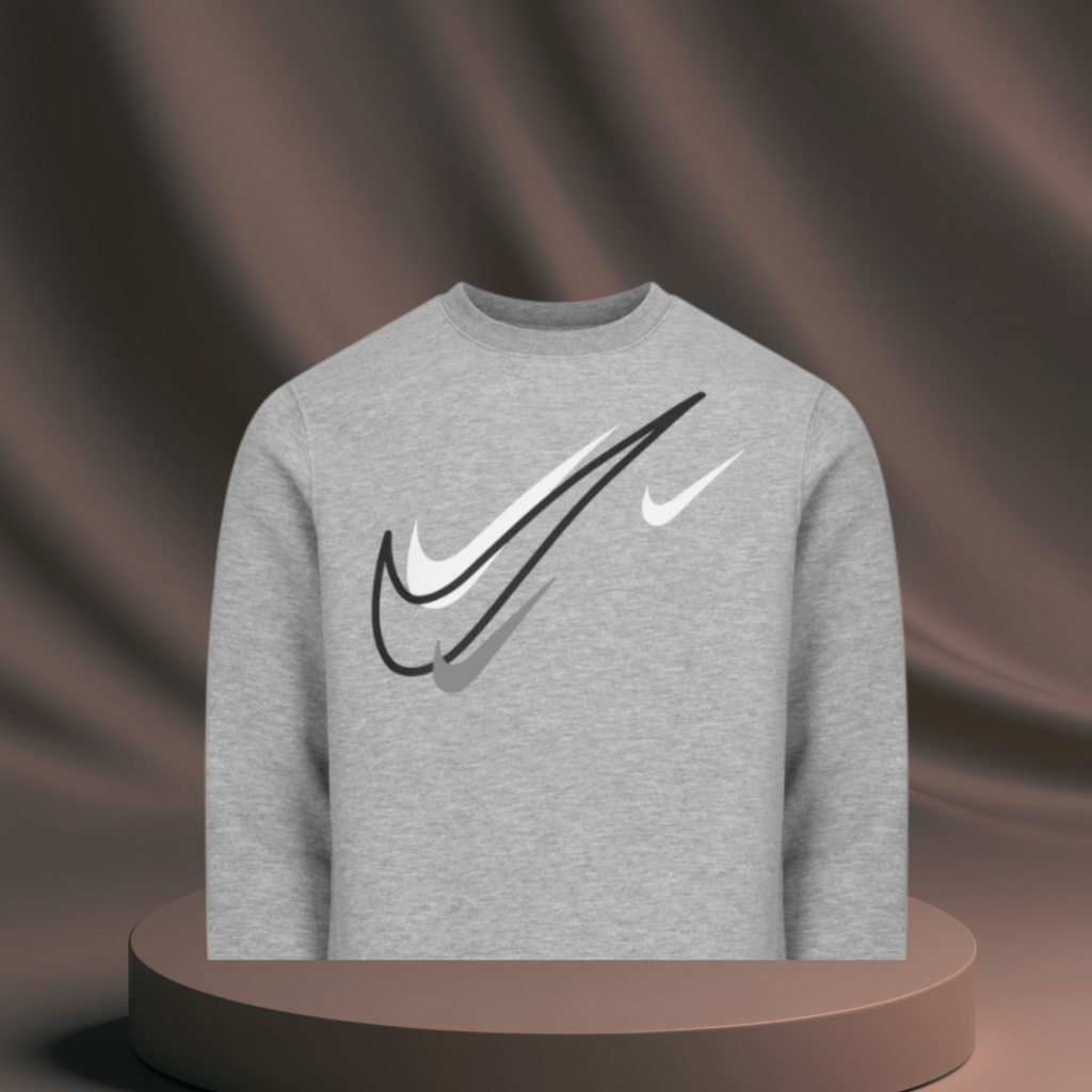 Men's Blue Nike Swoosh Tracksuit - 3 Ticks