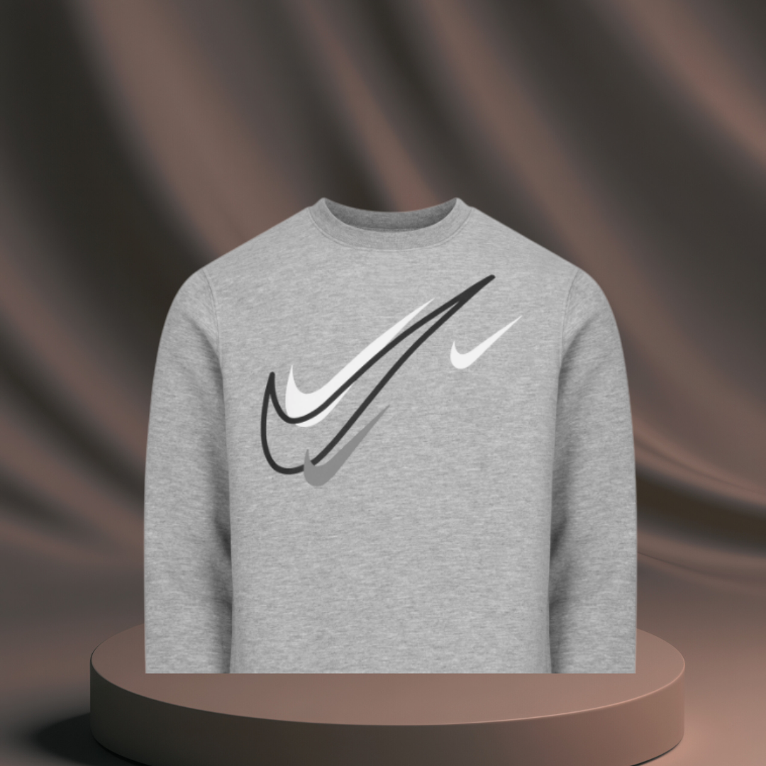 Men's Blue Nike Swoosh Tracksuit - 3 Ticks