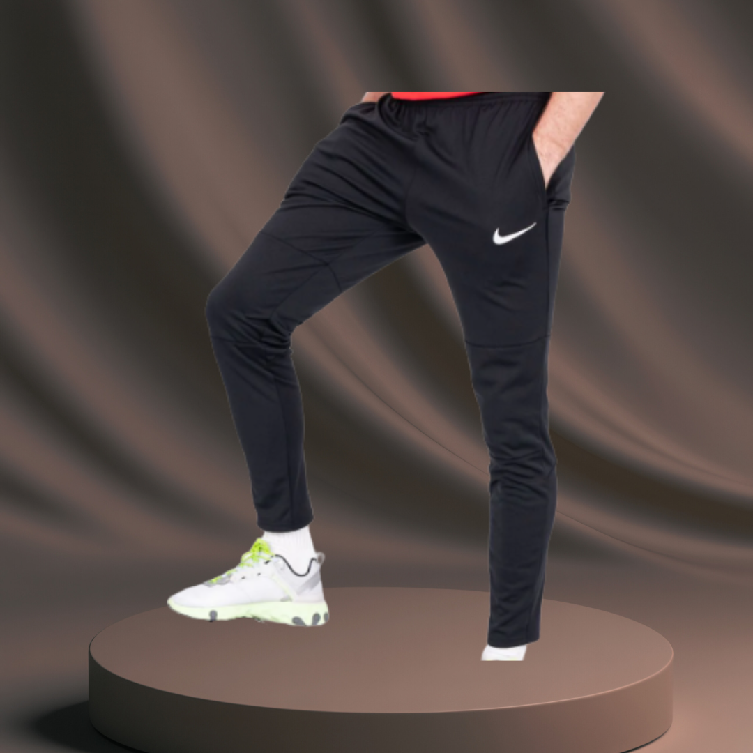 Men's Black Nike Joggers - Silky