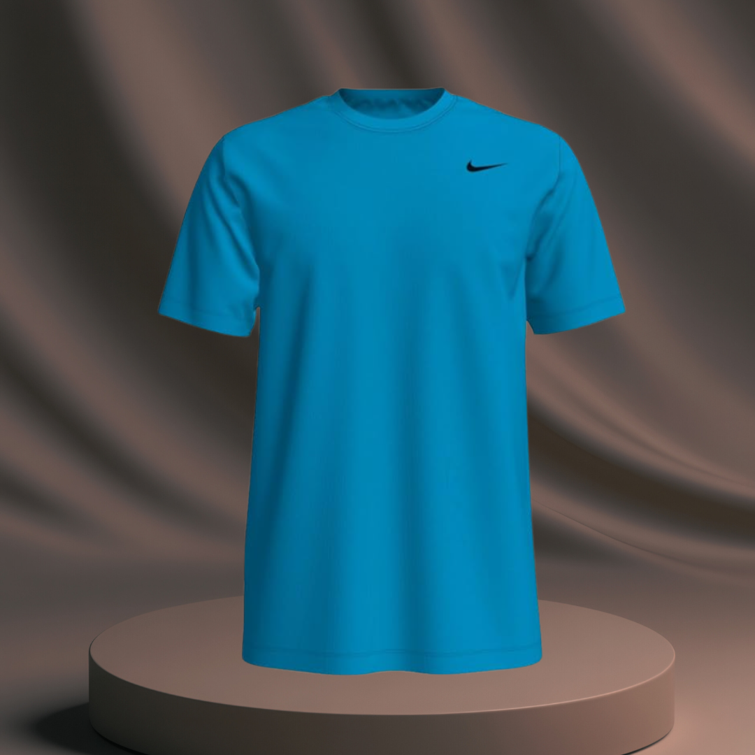 Men's Blue Nike T-Shirt (Black Tick)