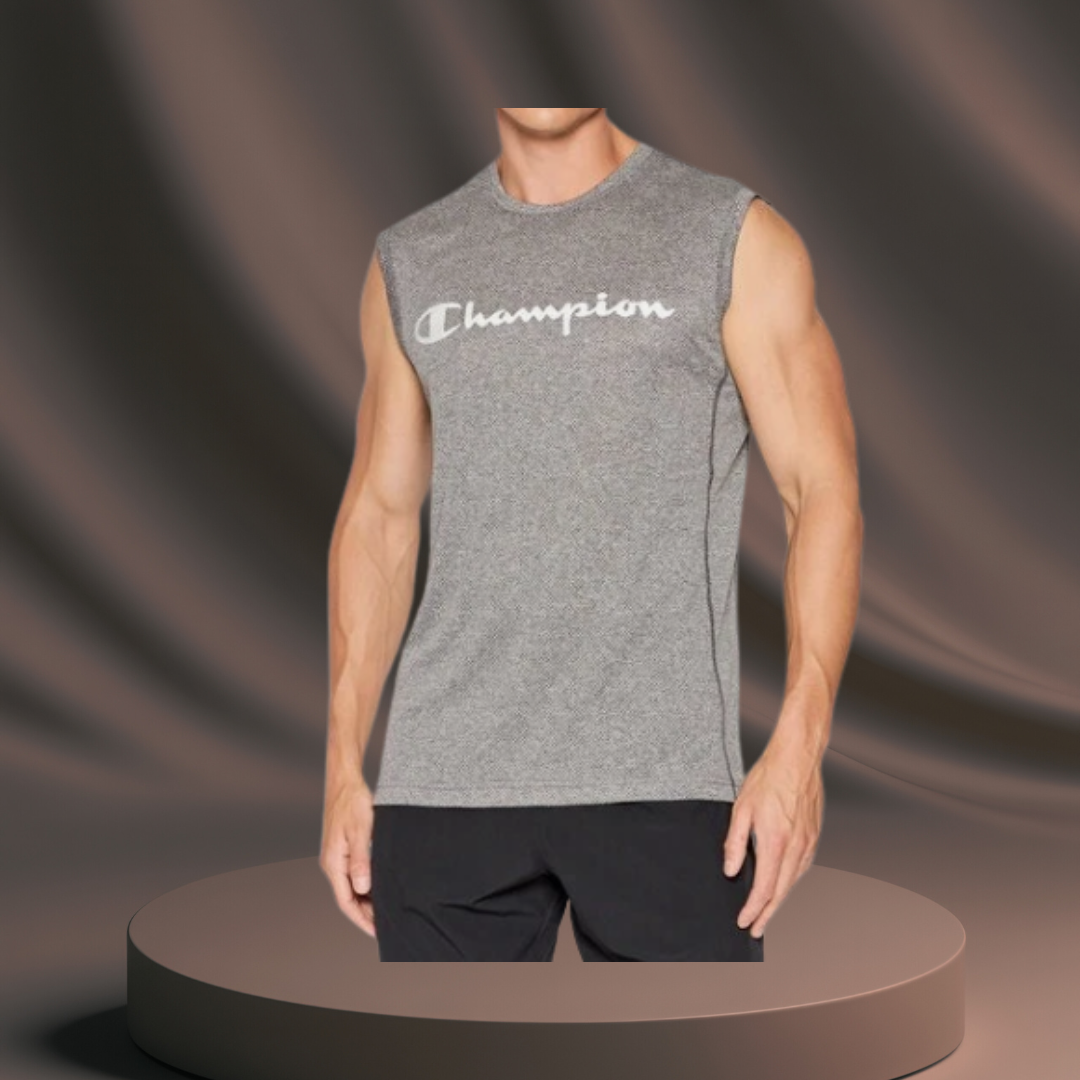 Men's Grey Champion Vest