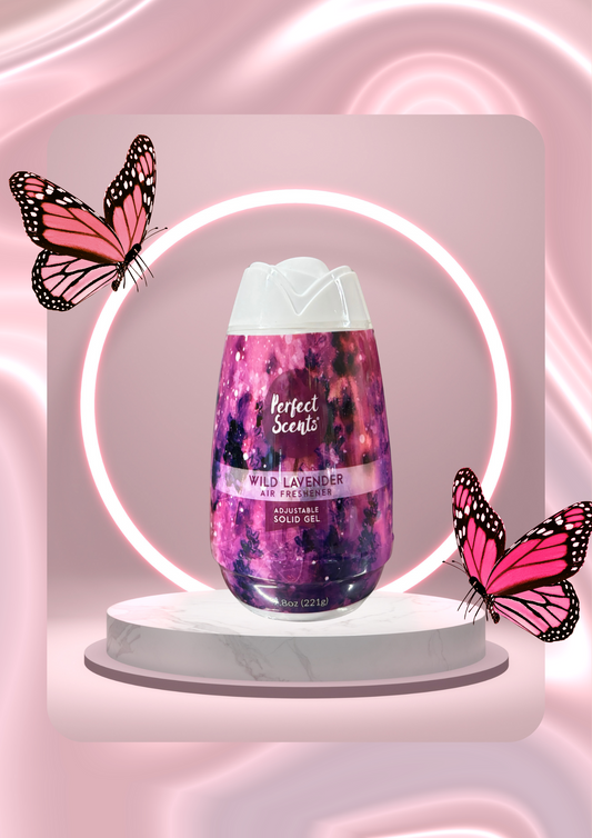 Solid Gel Air Freshener - Wild Lavender