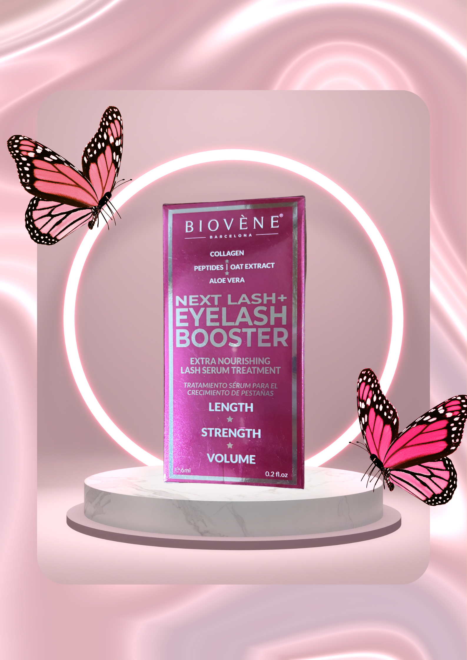 Next Lash+Eyelash Booster Extra Nourishing Lash Serum Treatment 6ml