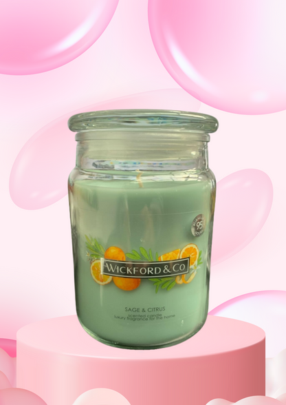 Wickford & Co Scented Candle Jar 510g