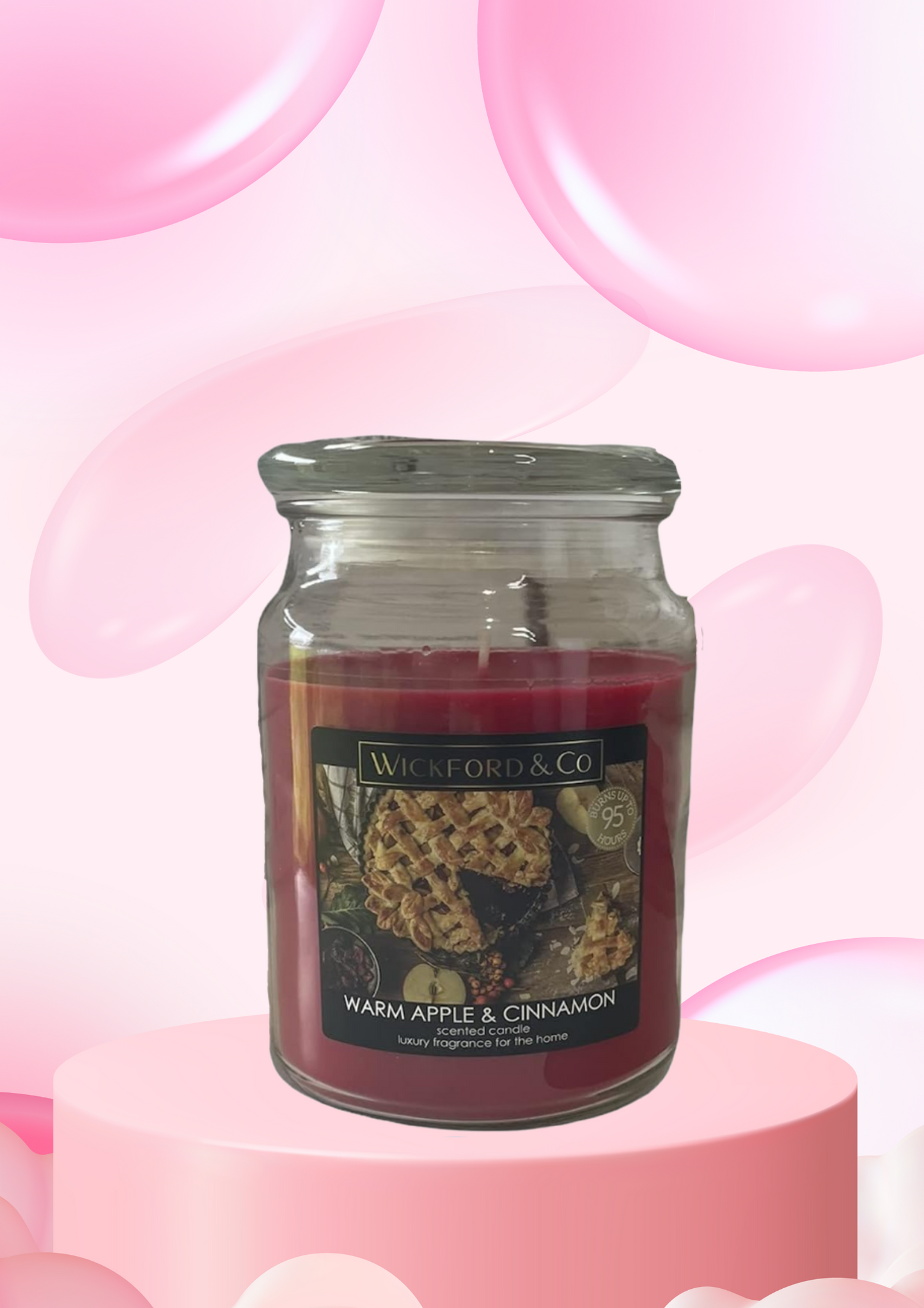 Wickford & Co Scented Candle Jar 510g