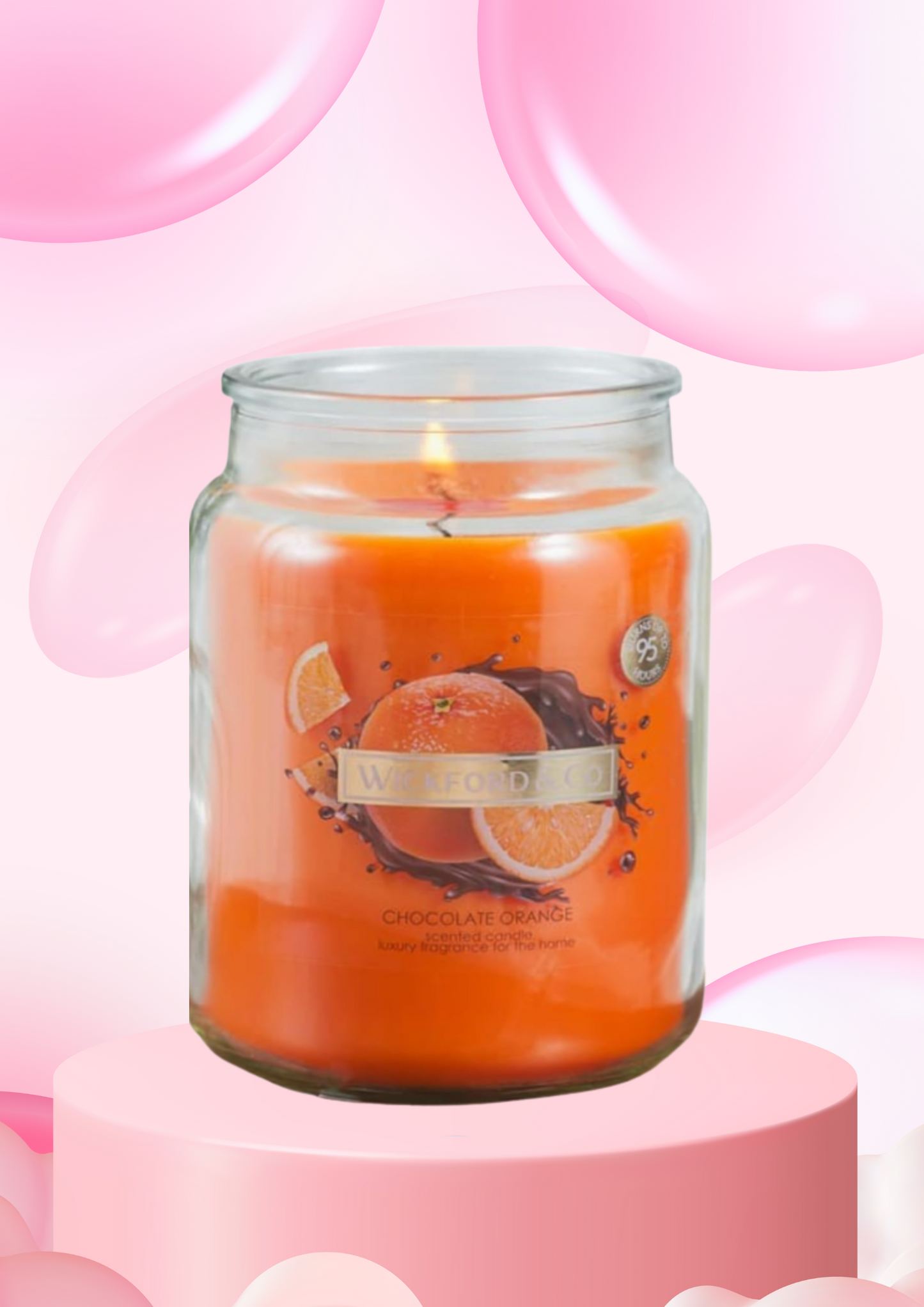 Wickford & Co Scented Candle Jar 510g