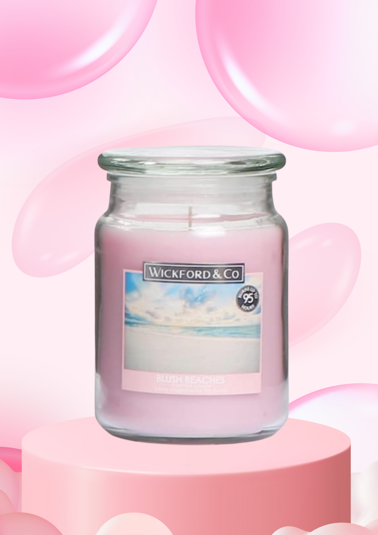 Wickford & Co Scented Candle Jar 510g