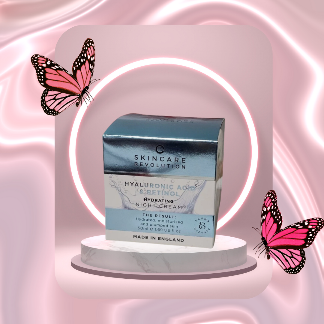 Hydrating Night Cream Hyaluronic Acid & Retinol - 50ml