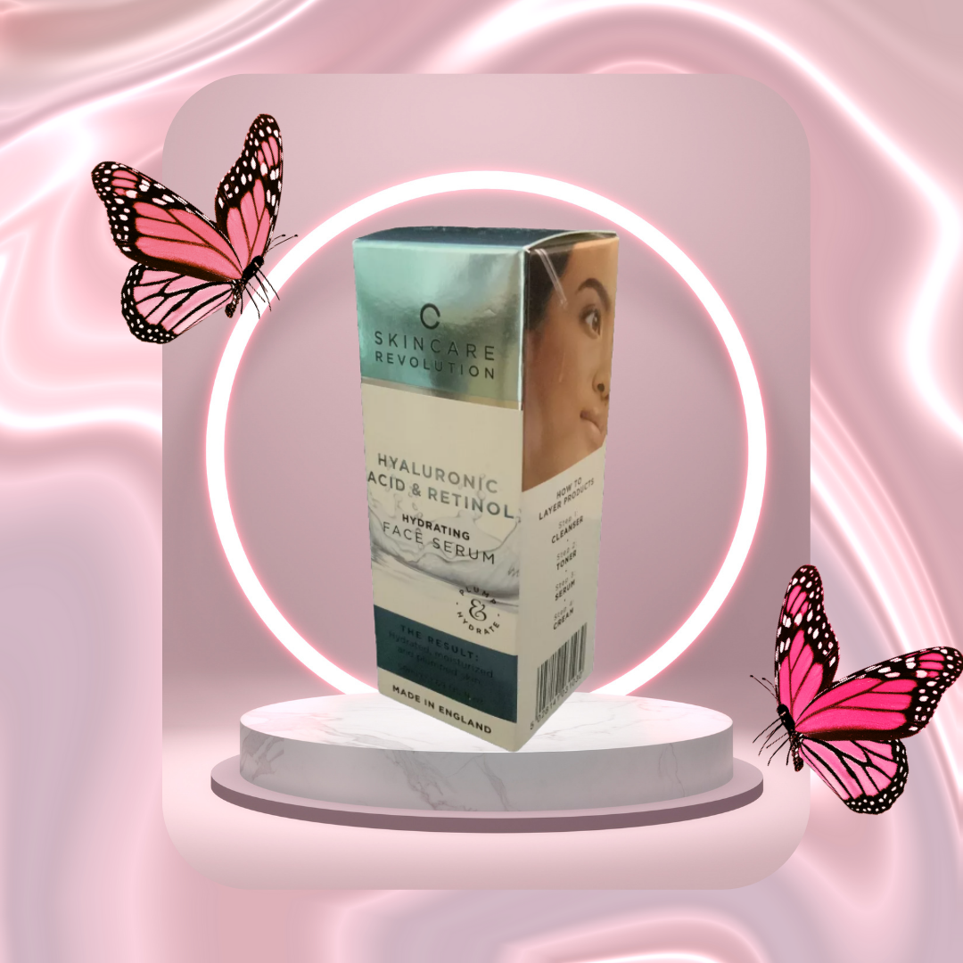 Hyaluronic Acid & Retinol Face Serum - 50ml
