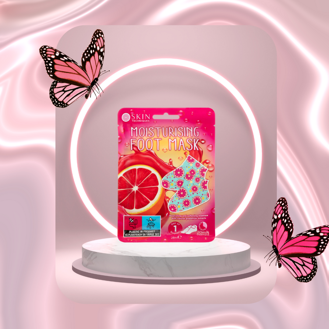 Moisturising Grapefruit Foot Mask