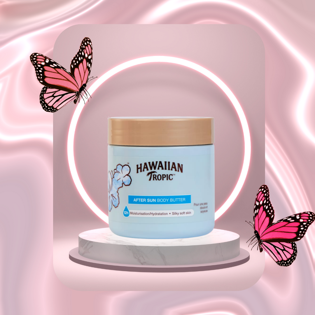Blue Hawaiian Tropic After Sun Body Butter - Silky Soft Skin 250ml