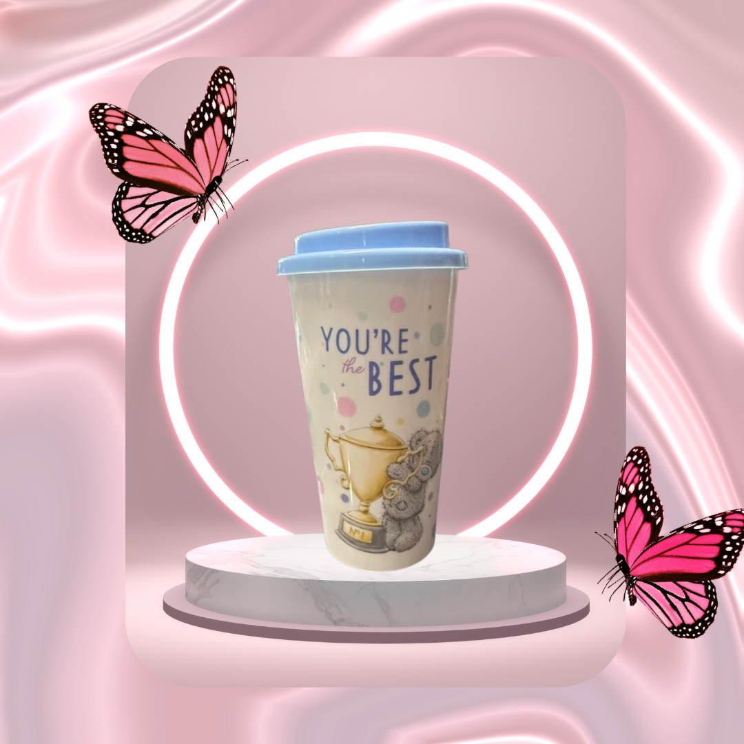 Me To You Travel Mug - You're The Best (Blue)