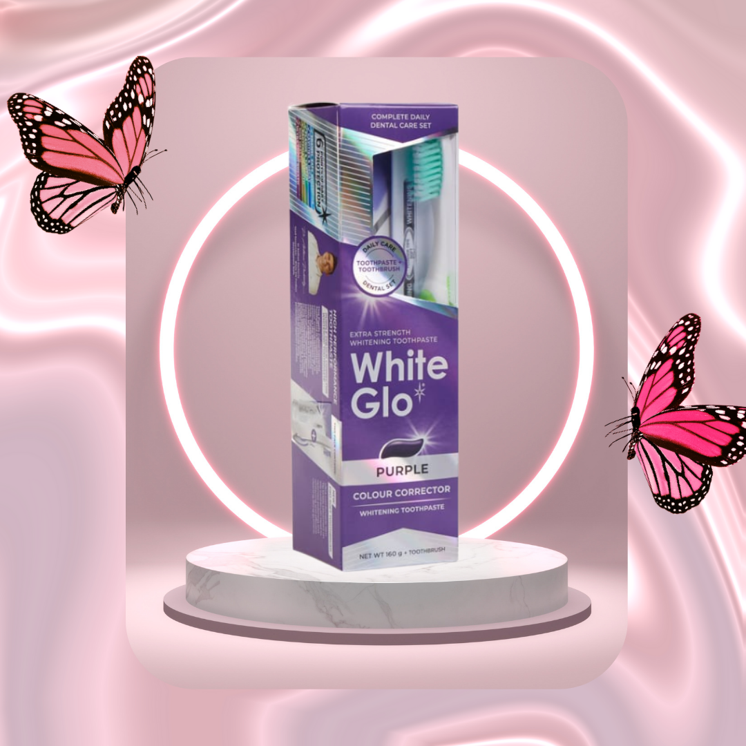 Purple Colour Corrector Toothbrush + Toothpaste - 160g