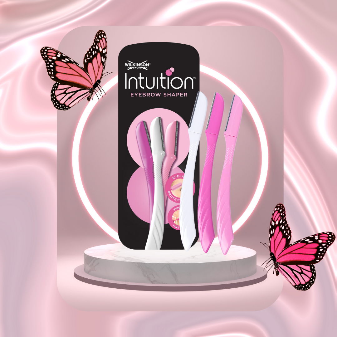 Wilkinson Intuition Eyebrow Styling & Facial Shaving Razor