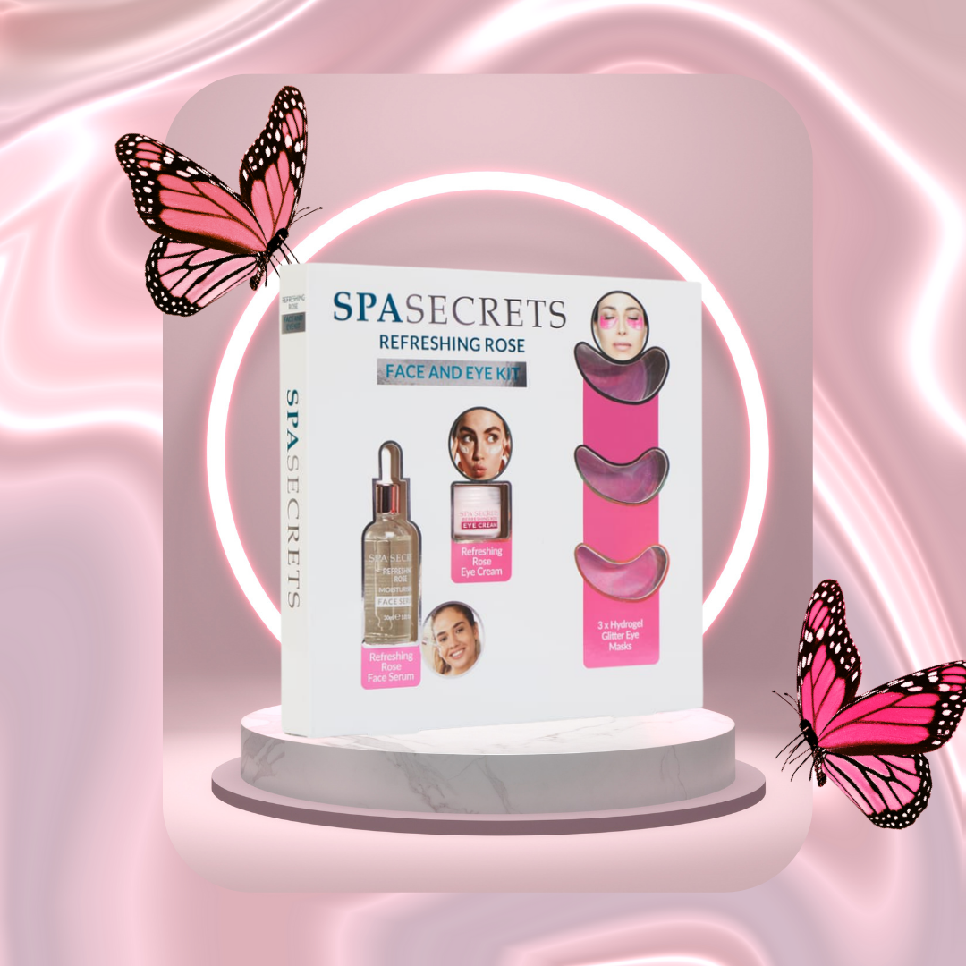 Spa Secrets Face & Eye Set - Refreshing Rose