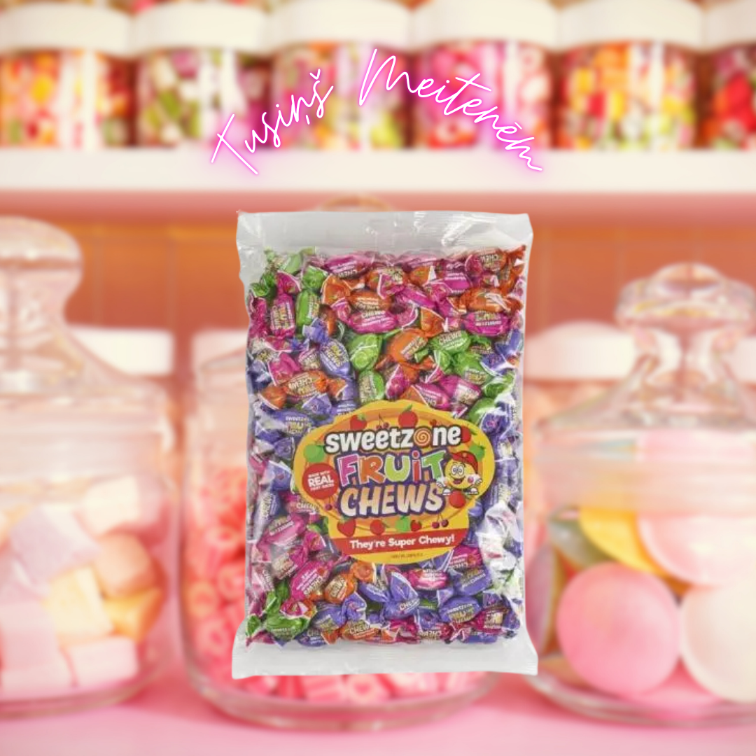 1kg Assorted Fruit Chews