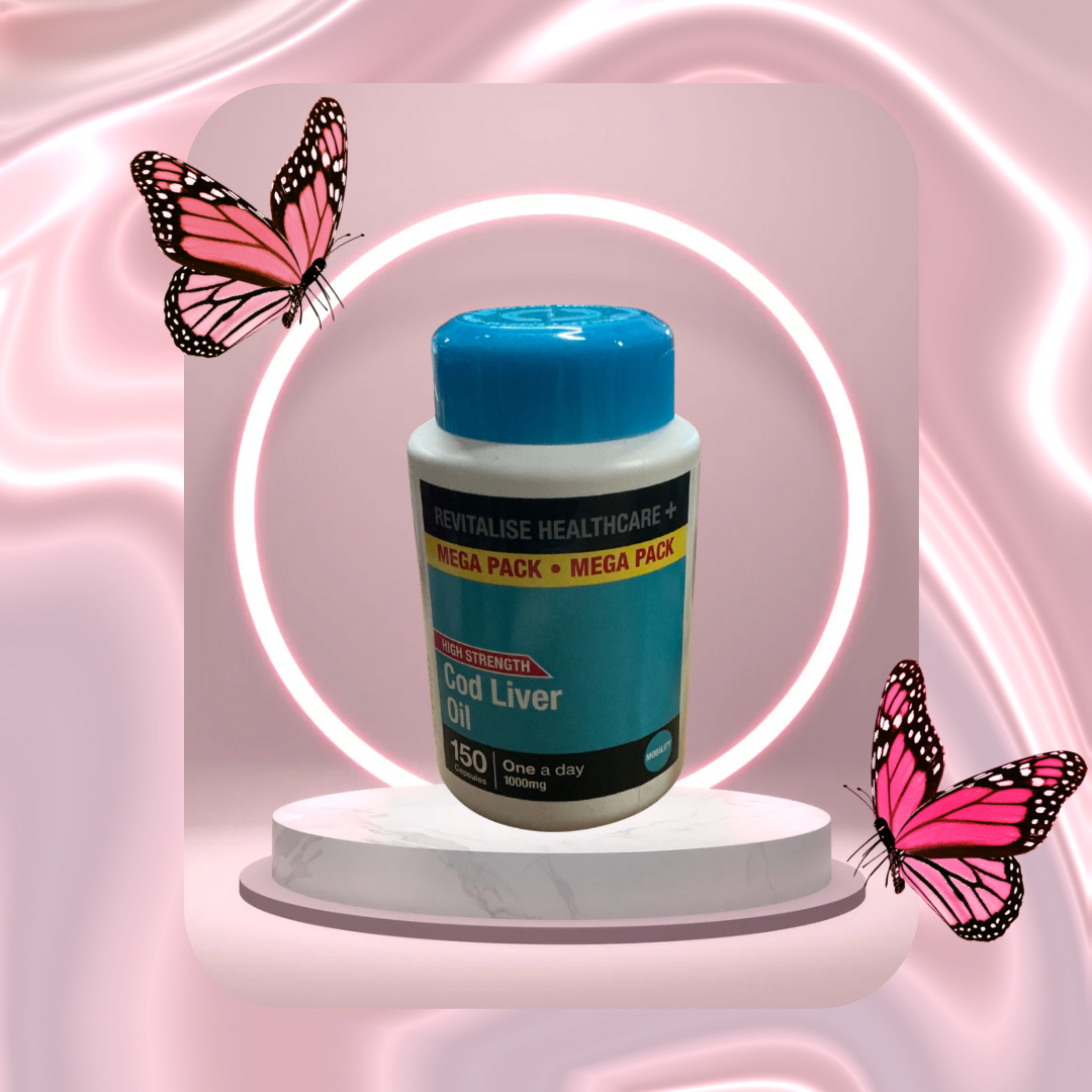 Cod Liver Oil & Fish Oil & 150 Capsules