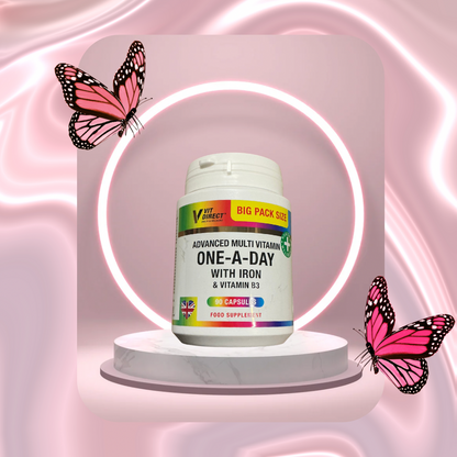 One-A-Day with Iron & Vitamin B3 - 90’s