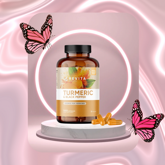 Turmeric & Black Pepper - 180 Capsules