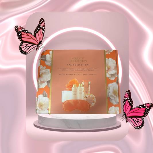 Spa Gift Set - Coffee Whiskey and Vanilla Cream