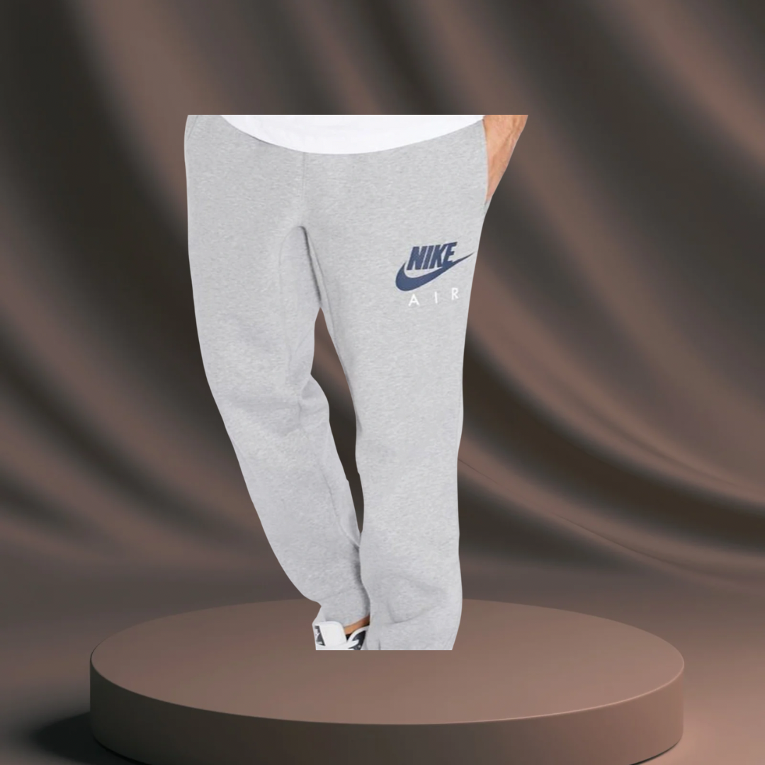 Men's Grey Nike Tracksuit - Blue Tick
