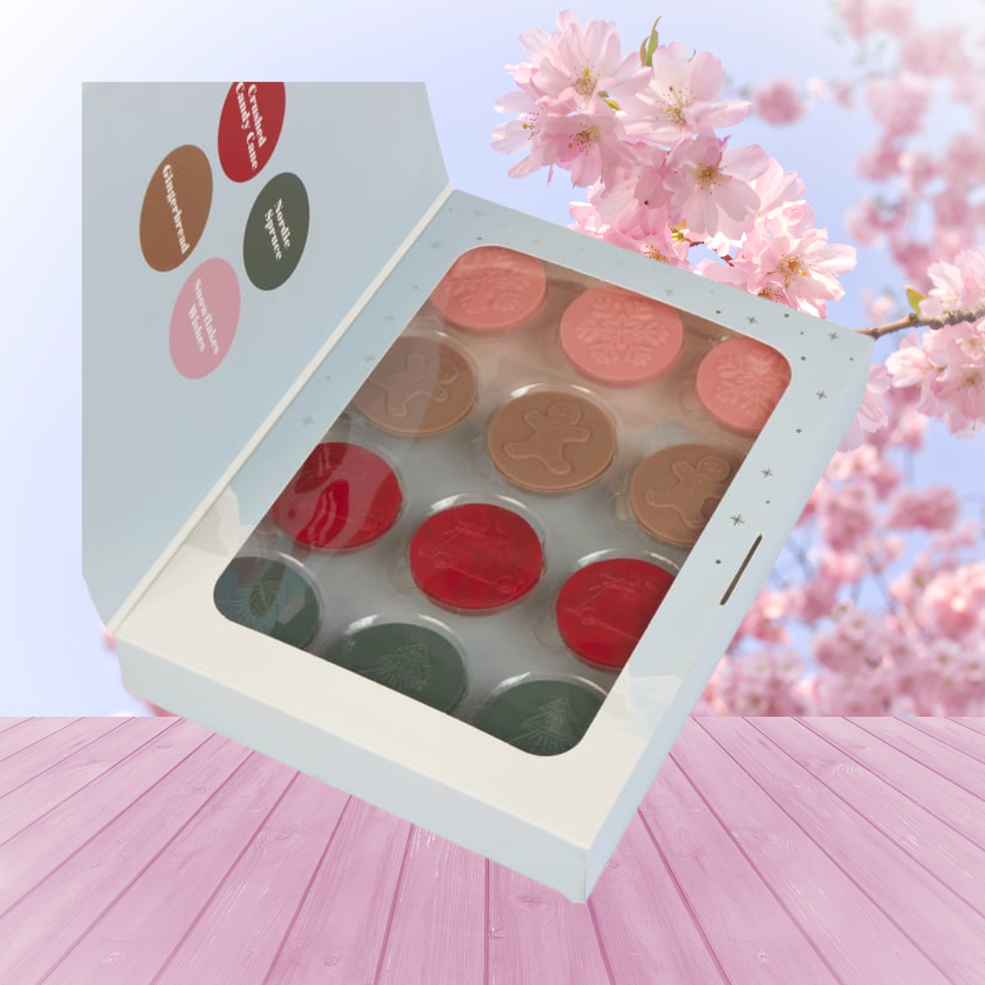 12 Pack of Christmas Wax Melts