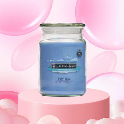 Wickford & Co Scented Candle Jar 510g