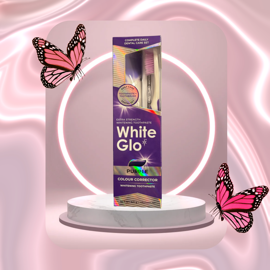 Purple Colour Corrector Toothbrush + Toothpaste - 160g