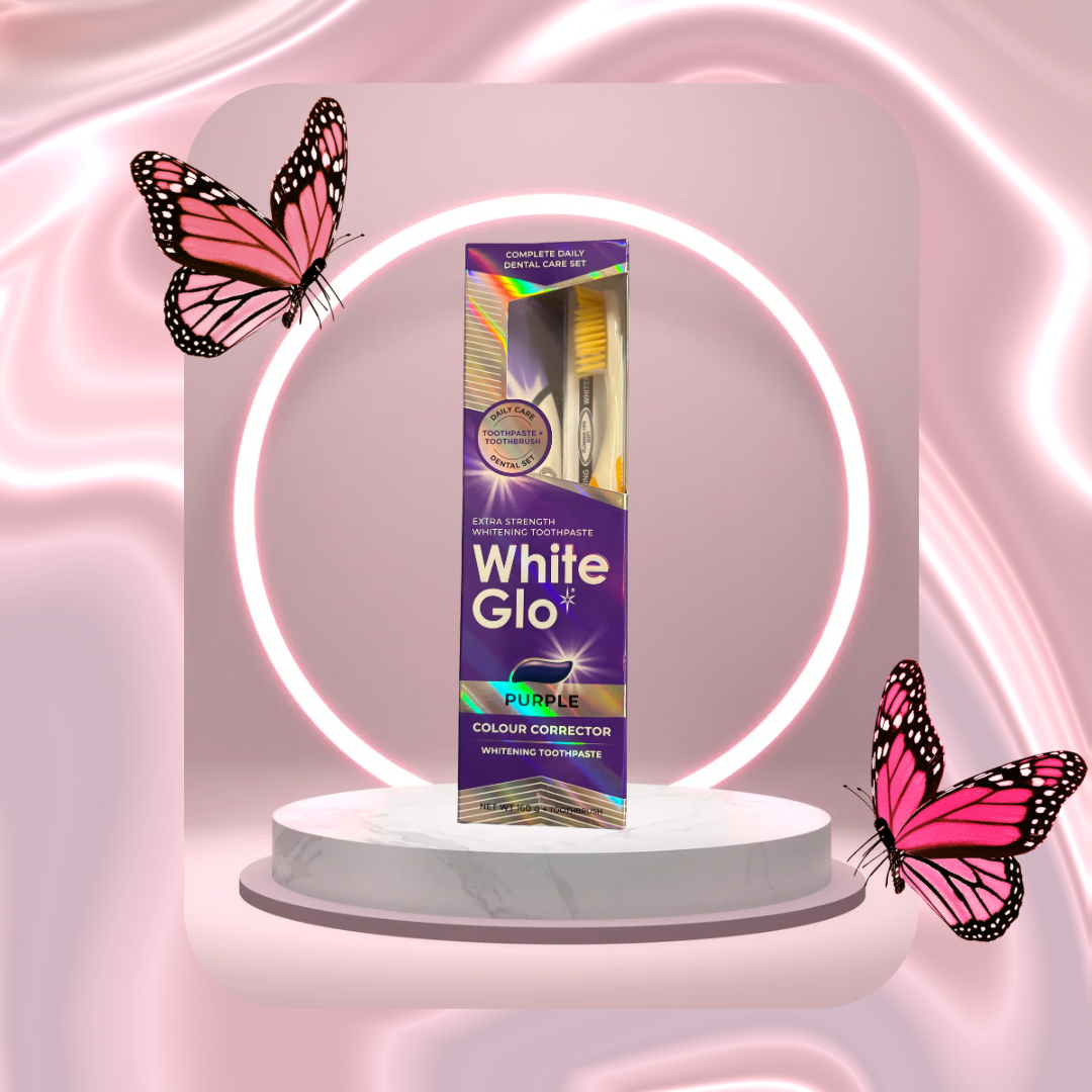 Purple Colour Corrector Toothbrush + Toothpaste - 160g