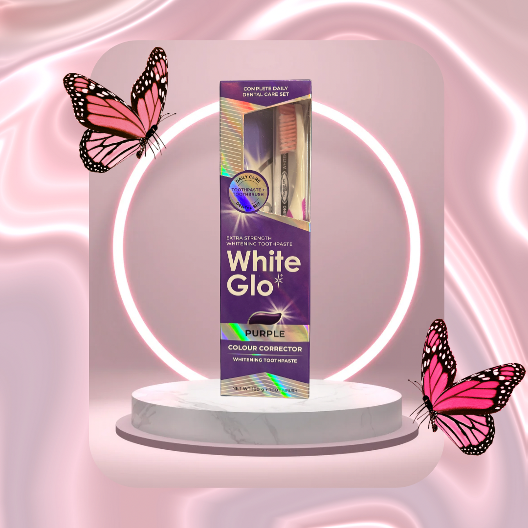 Purple Colour Corrector Toothbrush + Toothpaste - 160g