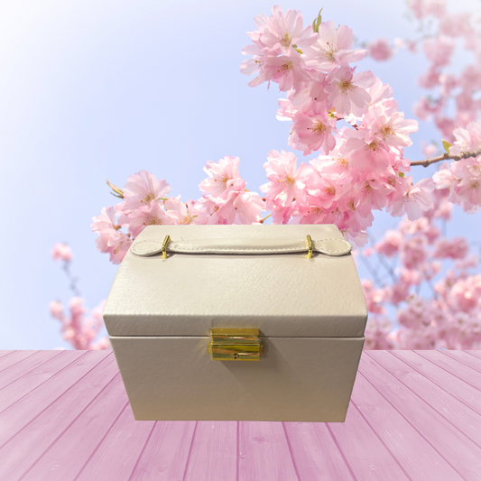 Multi Functional 3 Layer Jewellery Box - Pink