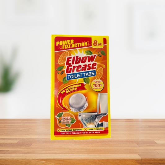 Toilet Tabs 8 Pack - Orange & Ginger