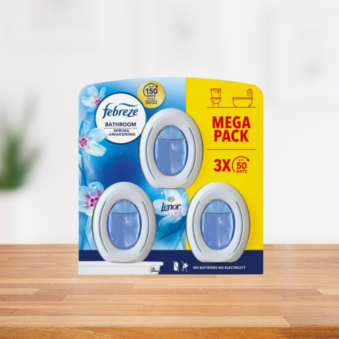 Febreze Bathroom Air Fresheners 3 Pack - Spring Awakening
