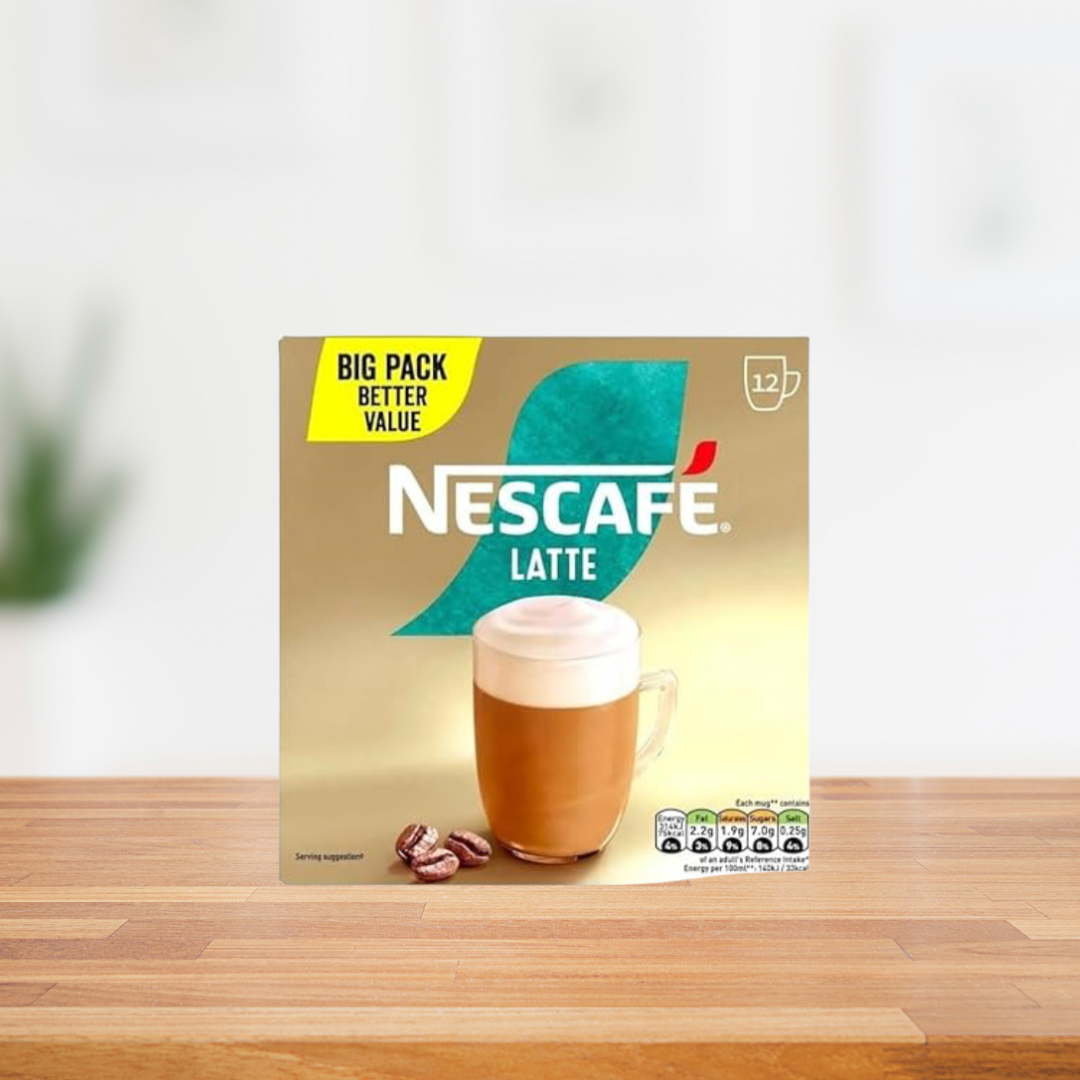 Nescafe šķīstošā kafija 12 paciņas