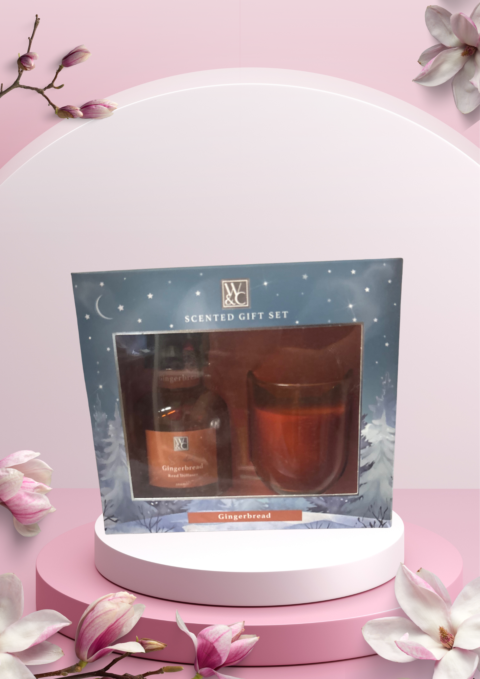 Scented Candle Gift Set - Gingerbread