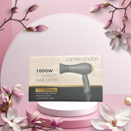 Compact Hair Dryer - 1000W
