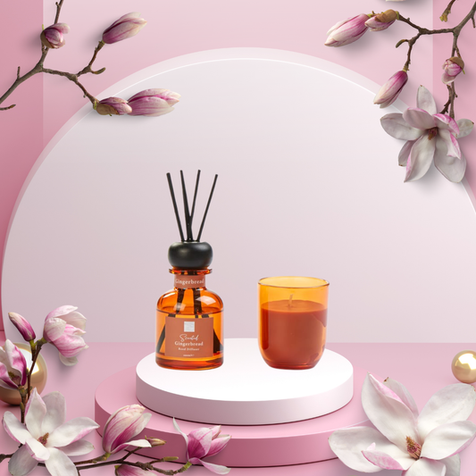 Scented Candle & Reed Diffuser Gift Set